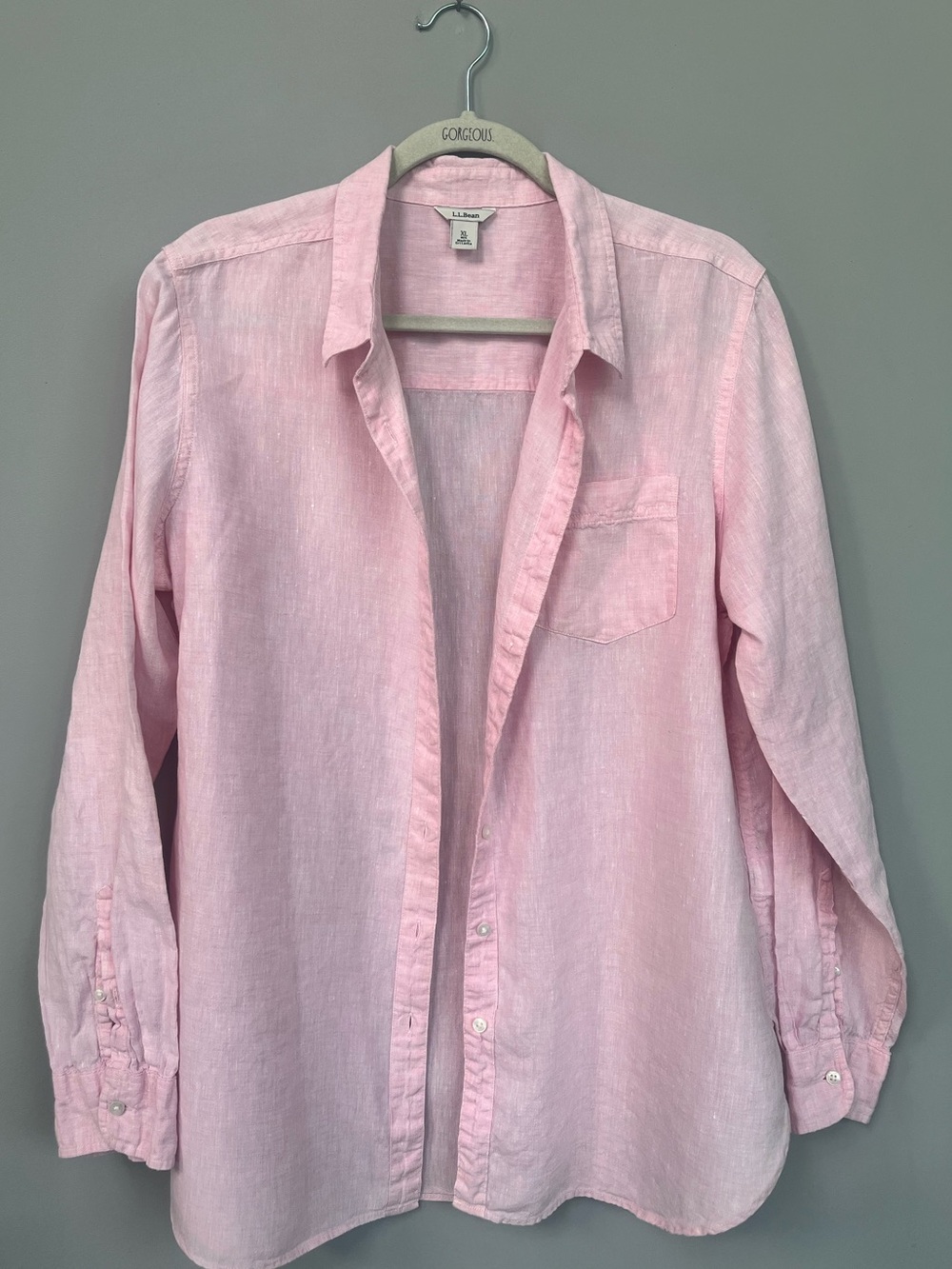 100% linen top